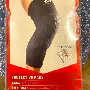 COPY - McDavid protective Hex leg sleeves. New in package. WHITE!!!